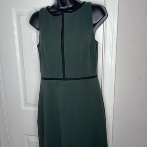 Ann Taylor Loft Green Work Dress
